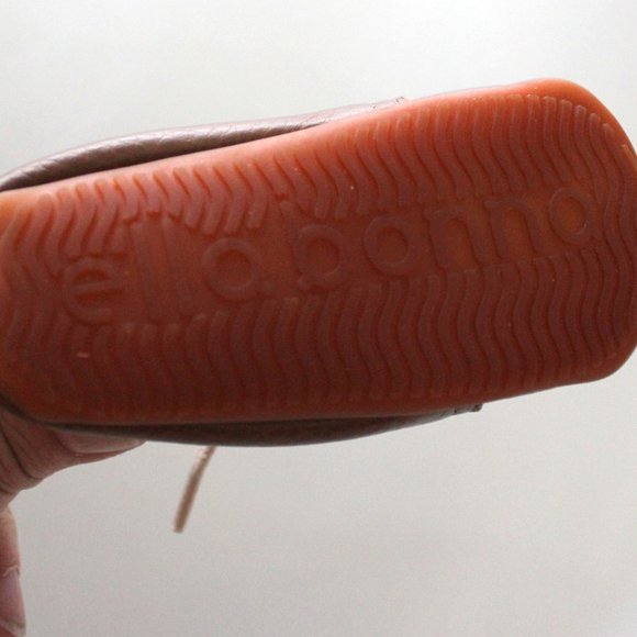 Robeez & Ellabonna Green & Brown Size 6-9 Months Leather Baby Shoes Bundle - Picture 7 of 9